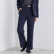 【日本製／通勤スーツ】プレシャスドビー テーパードパンツ