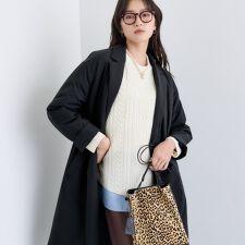 インディヴィ(INDIVI)の【超軽量／蓄熱】ライトパフチェスターコート