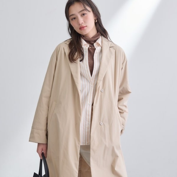超軽量／蓄熱】ライトパフチェスターコート | インディヴィ(INDIVI