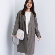 インディヴィ(INDIVI)の【超軽量／蓄熱】ライトパフチェスターコート