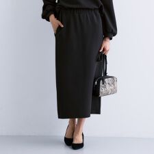 【SETUP可能／Iライン】ダンボールジャージスカート