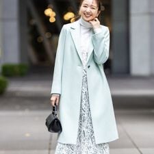 インディヴィ(INDIVI)の【名品コート／日本製】ウール100％チェスターコート