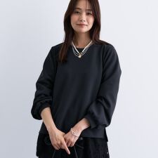 【SETUP可能／袖コンシャス】ダンボールジャージトップス