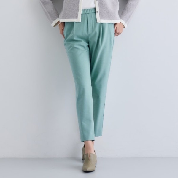 再入荷／楽に着られる、きれいめパンツ／洗える】リラックスガウチョ