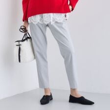 【洗える／裏起毛】ストレッチウォームパンツ