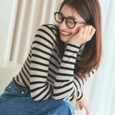 【洗える／毛玉になりにくい】エクストラファインウール リブタートルニット