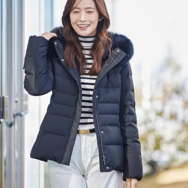 名品／撥水／抗菌防臭】ロング リサイクルダウンコート | インディヴィ