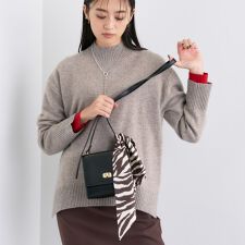 インディヴィ(INDIVI)の【冬ニット人気NO．1！／カシミヤ混】ミドルゲージハイネックニット