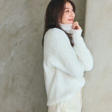 【洗える】エアリーシャギートップス