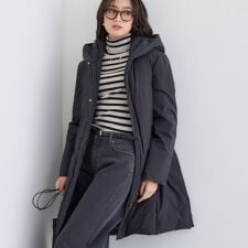 インディヴィ(INDIVI)の【撥水／洗える】ステッチレス ロングダウンコート