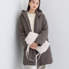 インディヴィ(INDIVI)の【撥水／洗える】ステッチレス ロングダウンコート