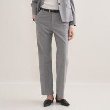 【ウール混／スーツ】ストレートパンツ