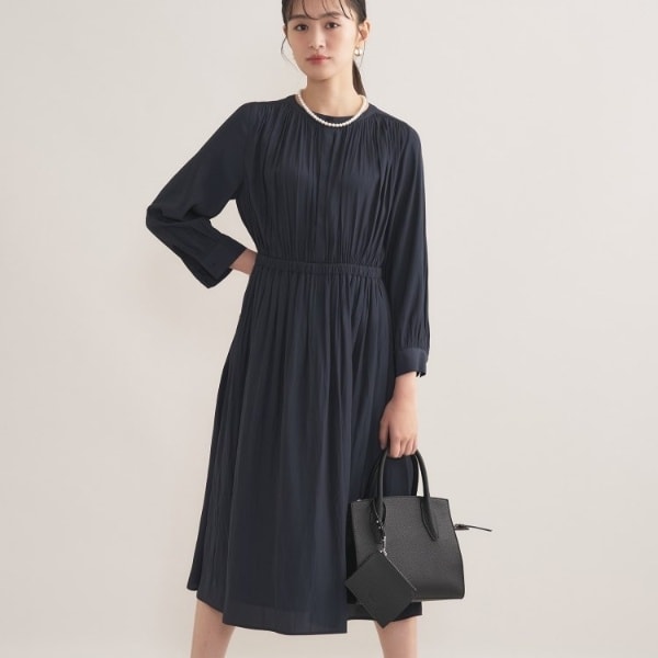 洗えるUVケアSETUP可能】ナローフレアワンピース | インディヴィ