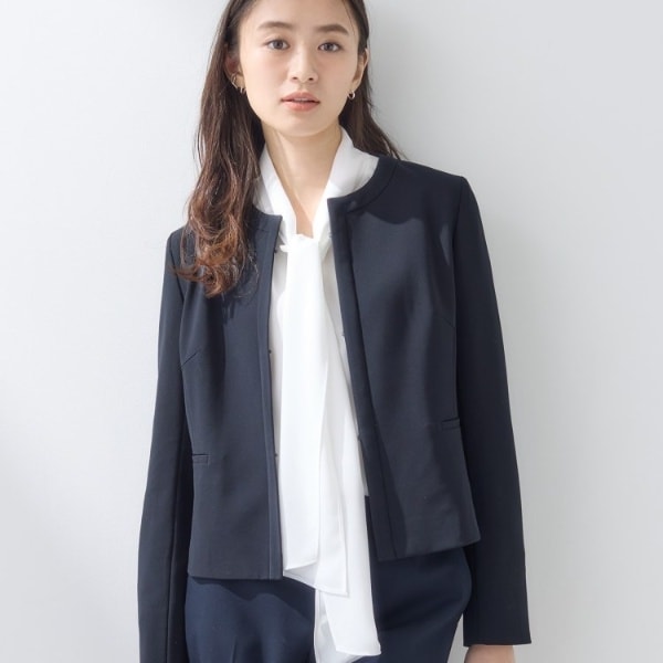 インディヴィ(INDIVI) レディース ノーカラージャケット の一覧