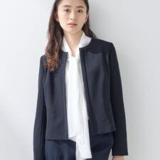 【上品光沢／セレモニー／SETUP可能】切り替えデザインジャケット