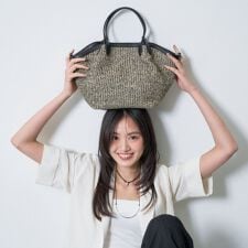 【2WAY】ペーパーミドルバッグ