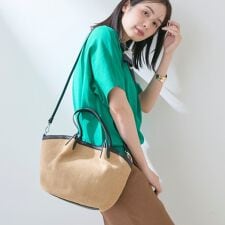 【2WAY】ペーパーミドルバッグ