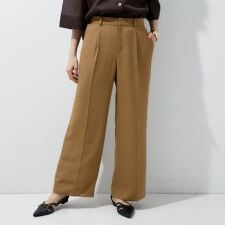 【洗える／メッシュ素材／SETUP可能】ワイドパンツ