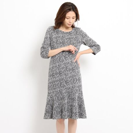 洗える日本製 総柄マーメイドワンピース クード シャンス Coup De Chance ファッション通販 マルイウェブチャネル