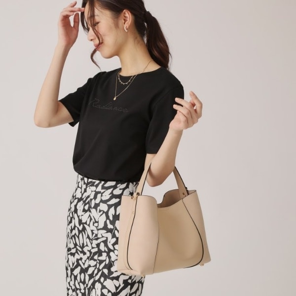 2WAY】3Dフラワーエンボス加工ハンドバッグ | デシグアル(Desigual