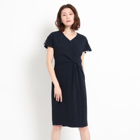 洗える日本製】カシュクール風ワンピース | クード シャンス(COUP DE  