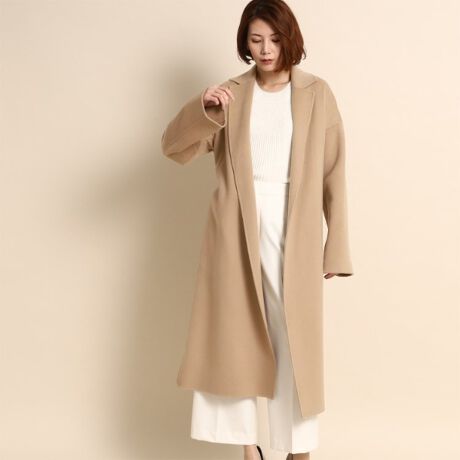 上品ロング丈】カシミヤ100リバーコート | クード シャンス(COUP DE 