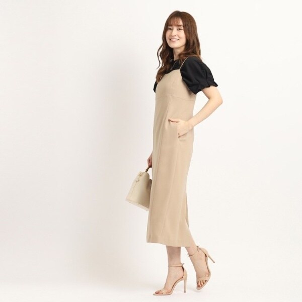 洗える／日本製／アジャスター付】キャミワンピース | クード シャンス