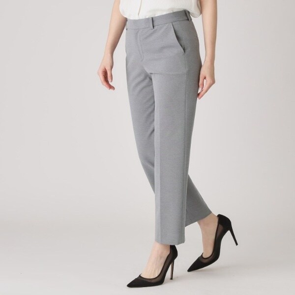 【洗える／日本製】ストレートパンツ