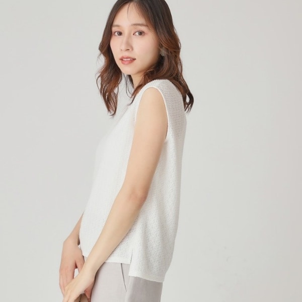 SALE【新品未使用】クードシャンス②ゆるかわデザインカーディガン風ジャケット❤︎ 綿混カットソーデニムゆるシルエットノーカラーカーデジャケット