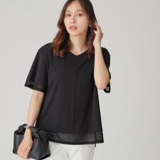 【手洗い可】リラクシージャージトップス