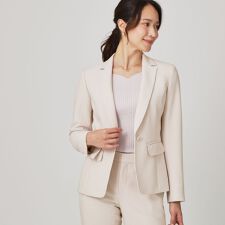 【手洗い可／日本製／スーツ可】テーラードジャケット