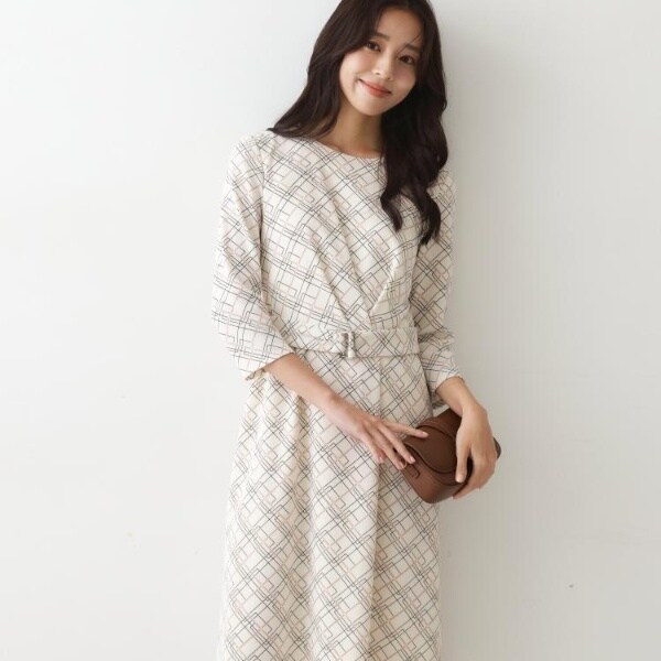 クード シャンス（COUP DE CHANCE）/【洗える／日本製】変形フラワー柄ワンピース 洗える／日本製】変形フラワー柄ワンピース | クード シャンス(COUP DE