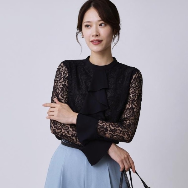 クード シャンス（COUP DE CHANCE）/【日本製】フラワーレースブラウス 日本製】フラワーレースブラウス | クード シャンス(COUP DE CHANCE