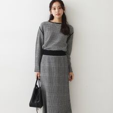 【手洗い可／リバーシブル】トップス＆スカート セットアップ