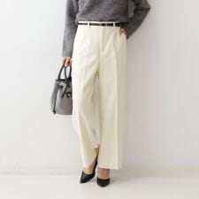 【日本製】ラメ入りツイードパンツ