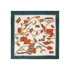 【ベルトチェーン柄アクセチェーン柄】スカーフ