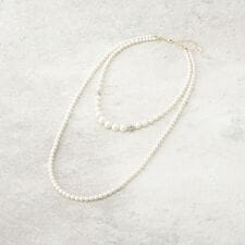 【2wayセレモニーパーティー】ツインフェイクパール