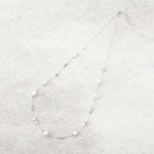 【セレモニー】ロングパール調ネックレス