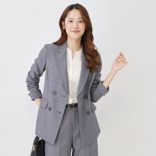 【手洗い可／日本製／裏地無し／清涼感／セットアップ可】ダブルジャケット