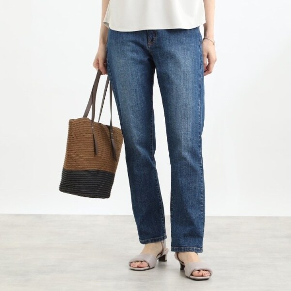 【新品】Reflect ストレッチデニムパンツ L ネイビー ストレッチデニムパンツ | リフレクト(Reflect) | マルイウェブチャネル