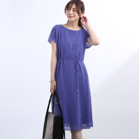 WEB限定カラーあり洗える】ジオメ柄ワンピース | リフレクト(Reflect  