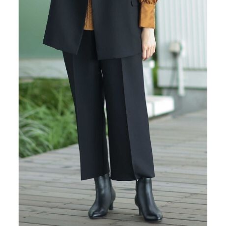 センタープレスワイドクロップドパンツ リフレクト Reflect ファッション通販 マルイウェブチャネル