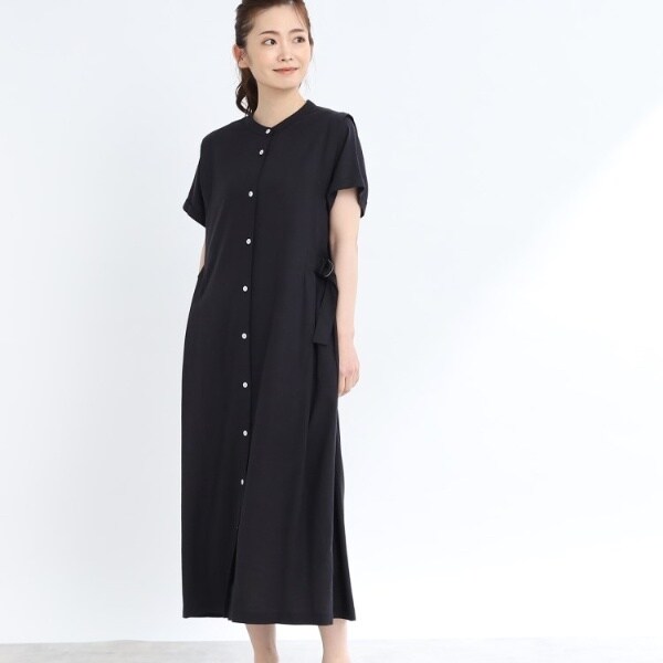 reflect 黒のシンプルワンピース 09/M reflect 黒のシンプルワンピース 09/M リフレクト Reflect 【一