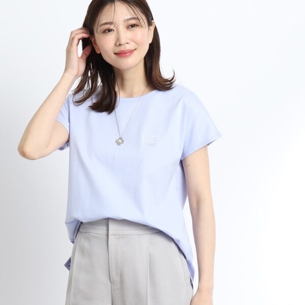 siro（シロ）新着 ハイゲージコットンTシャツ フレンチスリーブ