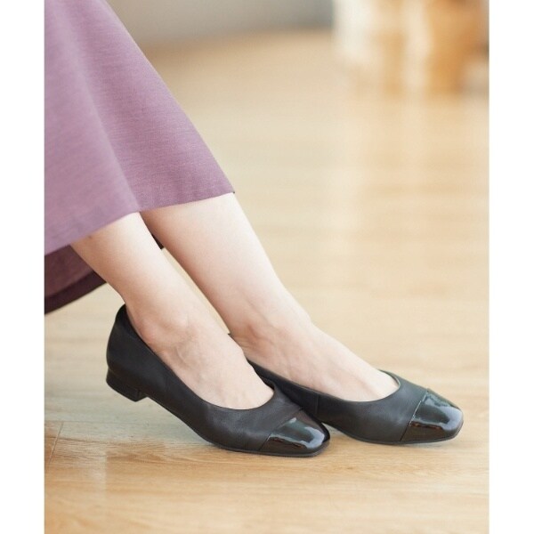 24cm リフレクト 至福の履き心地 やみつきフラットパンプス 至福の履き心地】'25秋冬 やみつきフラットパンプス（パンプス