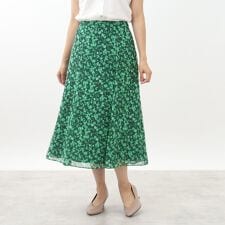 リフレクト(Reflect)の【WEB限定カラーあり／マシンウォッシュ／セットアップ可能】フラワープリントスカート