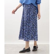 リフレクト(Reflect)の【WEB限定カラーあり／マシンウォッシュ／セットアップ可能】フラワープリントスカート