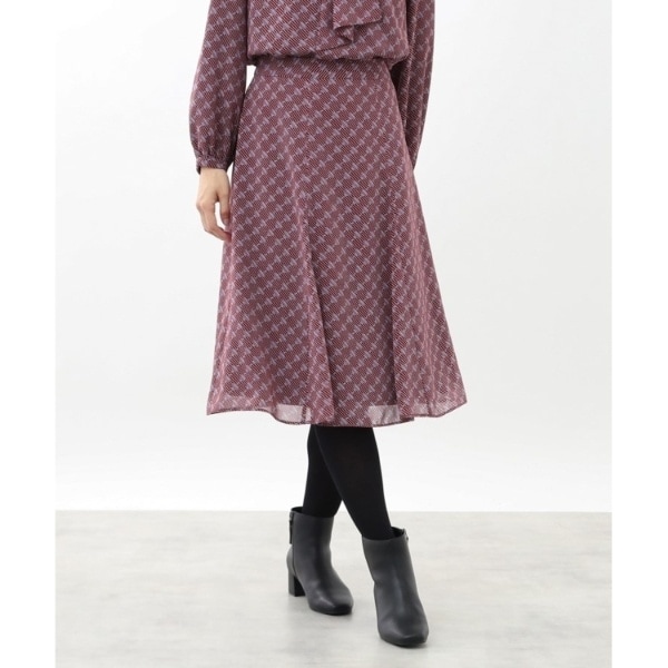 フラワージャカードタイトスカート | リフレクト(Reflect) | マルイ