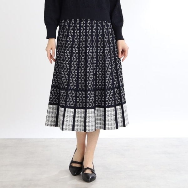SLOBE IENA フィブリルマーメイドフレアスカート　36 ブラック イエナ スローブ イエナ SLOBE IENA 《WEB限定/追加4予約》フィブリル
