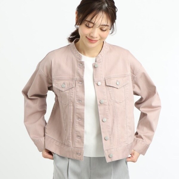 ノーカラービジューDENIM JK | リエンダ(rienda) | マルイウェブ